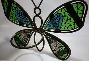 MOSIAC BUTTERFLY POT HOLDER