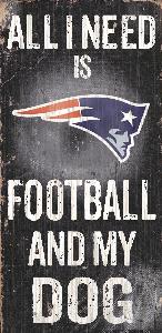 PATRIOTS FOOTBALL/MY DOG SIGN