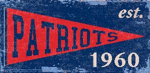 PATRIOTS HERITAGE PENNANT