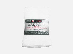 5PK 12X12 BAR MOP WHITE