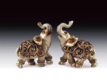 MINIATURE CHAMPAGNE ELEPHANTS - 12 ASSORTED