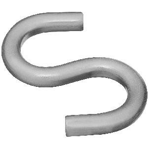 2-1/2 INCH HEAVY OPEN S-HOOK STAINLESS