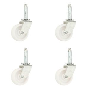 4PK 1-1/4 STEM CASTERS