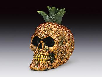 PINEAPPLE SKULL STATUE