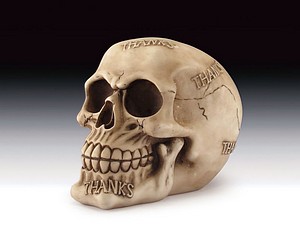 SKULL W/THANKS