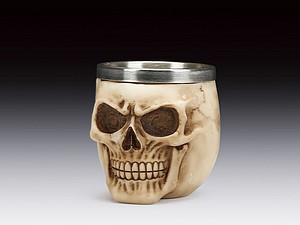 SKULL CUP STAINLESS STEEL