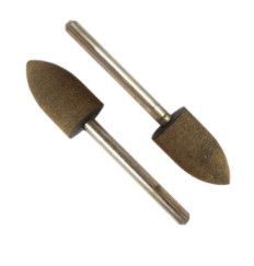 2PC LEATHER POLISHING BULLET - 1/8 SHANK