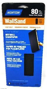 5PK DRYWALL SAND PAD 80 GRIT