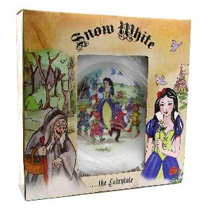 Snow White And The 7 Dwarfs 4 Piece Salad / Dessert 8" Plates Paul Cardew