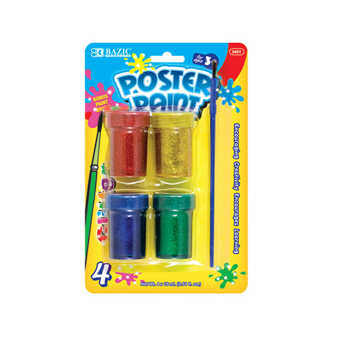 glitter poster paint