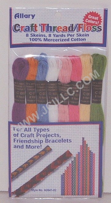 CRAFT THREAD/FLOSS PASTL ASST, General Merchandise Arts & Crafts Other  Crafts , wholesale tools at