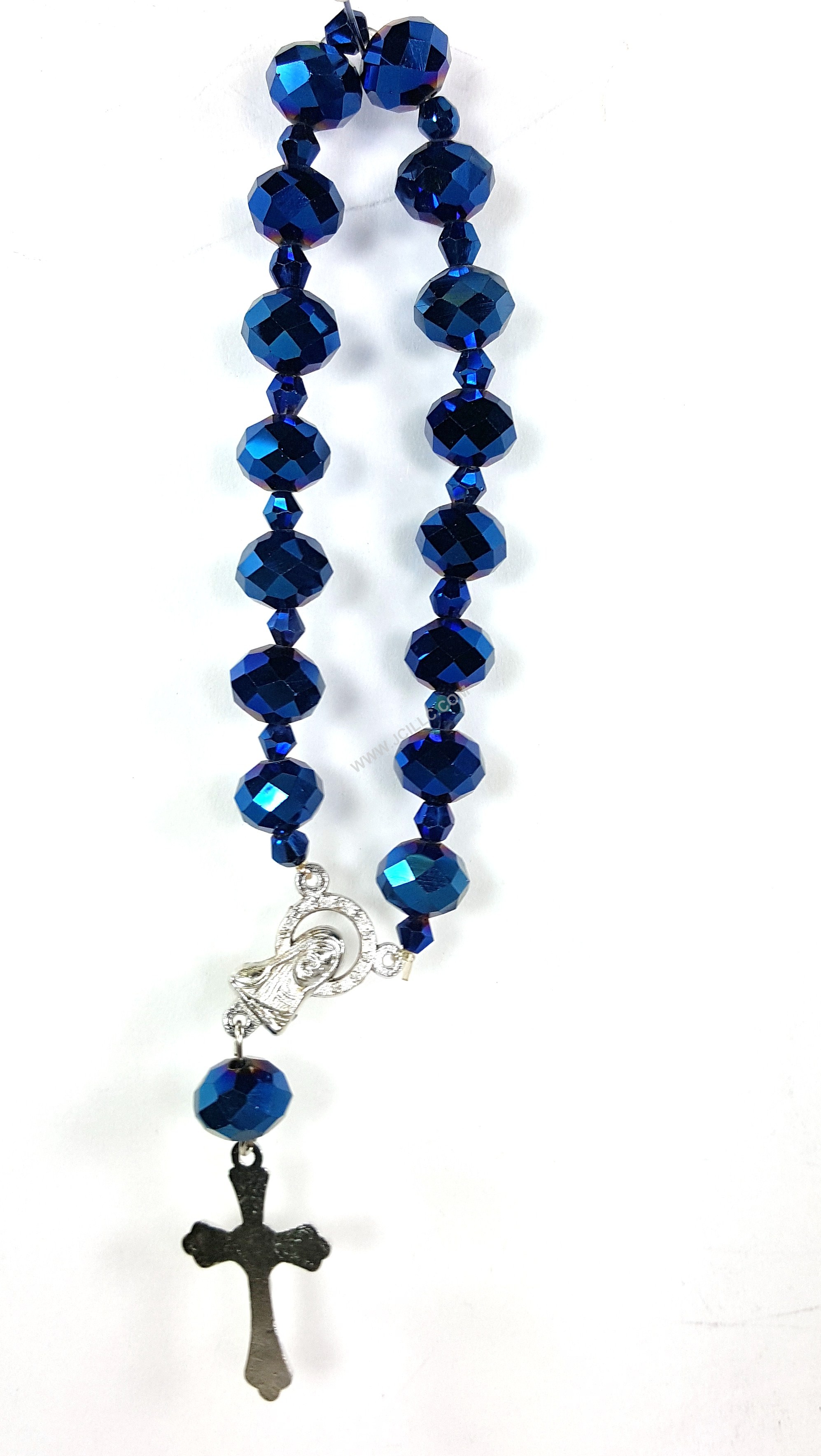 BLUE CRYSTAL POCKET ROSARY, General Merchandise Health & Beauty ...