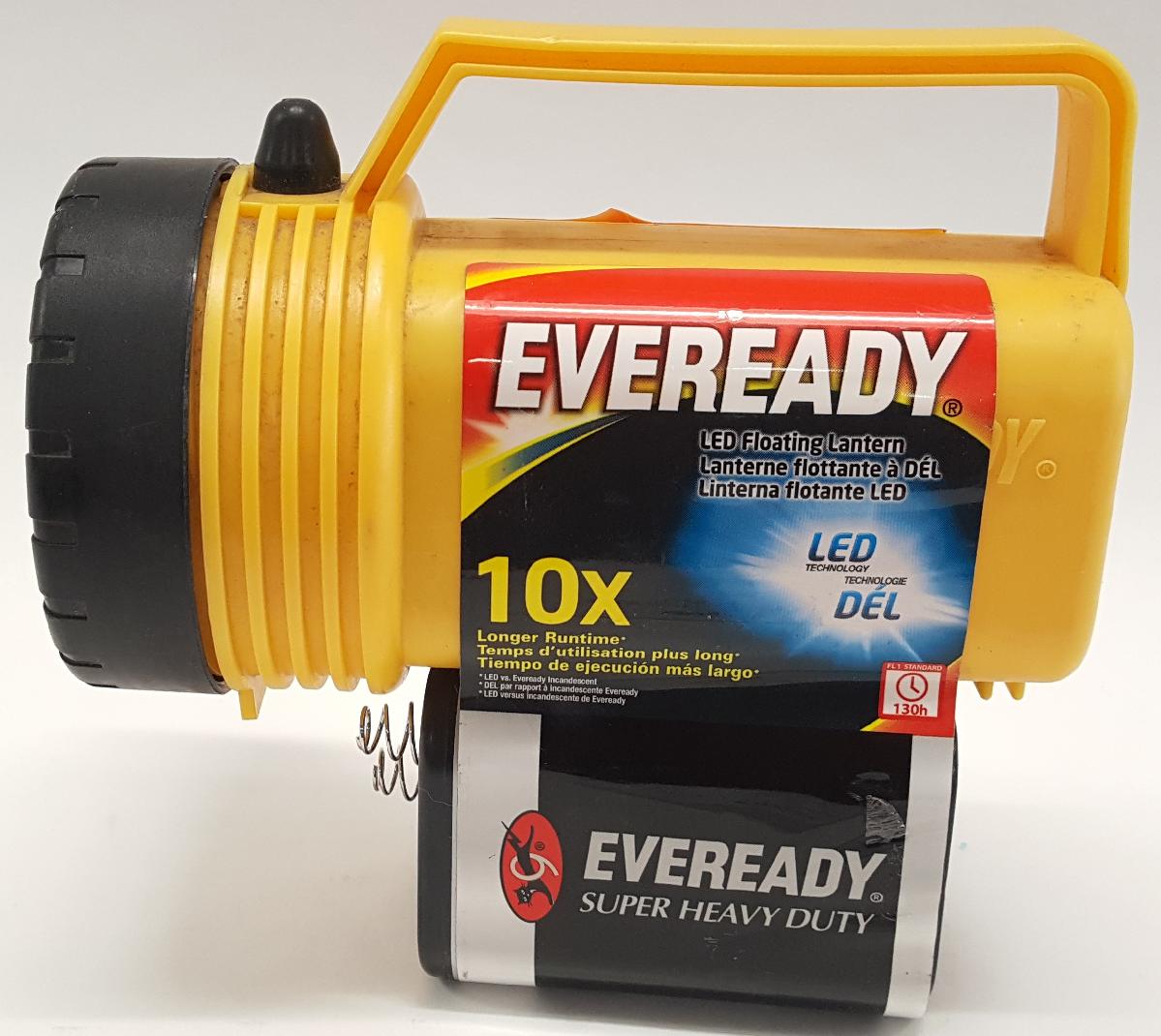 EVEREADY FLOATING LED LANTERN WITH FREE BATTERY, Tools Electrical ...