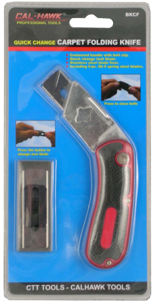 FOLDING CARPET KNIFE, Tools Cutting Tools Knives Utility Knives ...