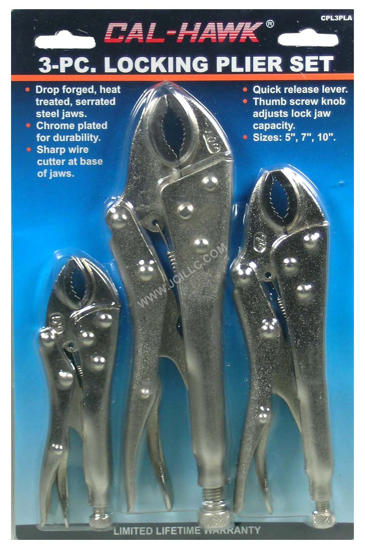 3PC LOCK PLIER BLISTER PK, Tools Pliers Locking , wholesale tools at ...