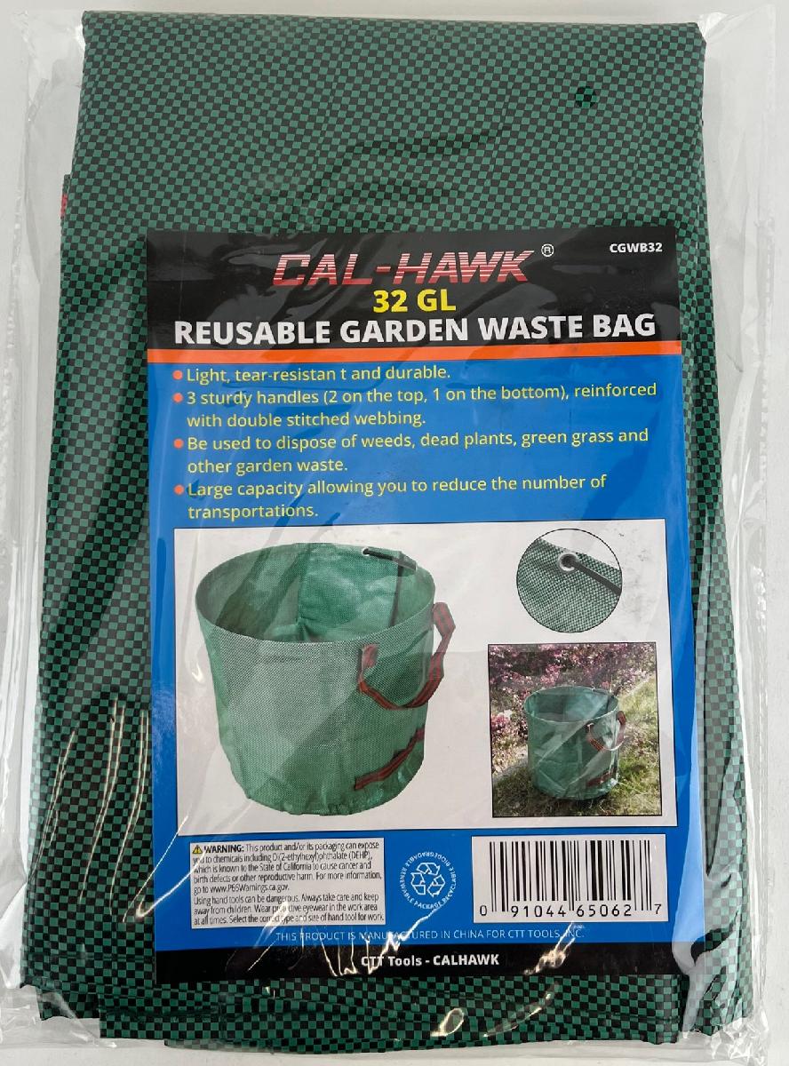 REUSABLE GARDEN WASTE BAG - 32 GALLON, Tools Lawn & Garden , wholesale  tools at