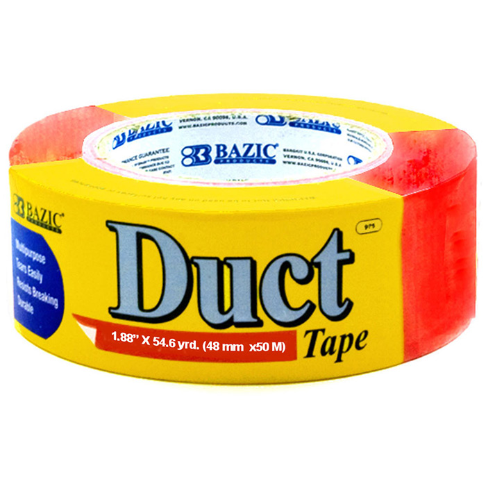 BAZIC DUCT TAPE 2"X60YD RED