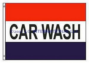 3X5 FLAG - CAR WASH