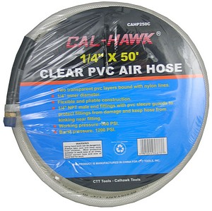 1/4 INCH  X 50 FOOT  CLEAR PVC AIR
