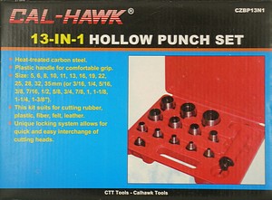 13 IN 1 HOLLOW PUNCH SET