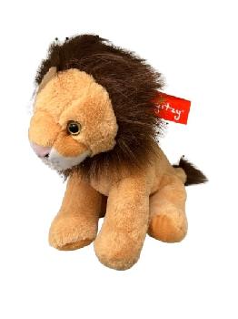 PLUSH JUNGLE ANIMAL - LION - 11.5"