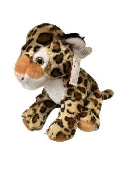 PLUSH JUNGLE ANIMAL - LEOPARD - 11.5"