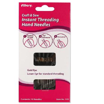 10CT INSTANT THREAD HAND SEWING NEEDLES